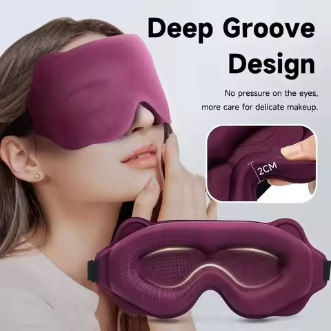 3D Sleep Facial Mask Eye Mask Light Shielding Sleep Aid Eye Mask Slaapmaker Night Sleep Aid Eye Mask