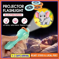 🔦 Flashlight Projector Kids Baby Toys Torch Light Kid Toy Mainan Baby Mainan Budak Lampu Suluh Night