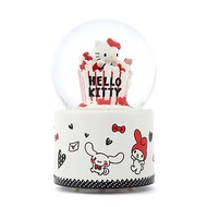 Hello Kitty 歡樂派對 水晶球音樂盒 生日 情人節 聖誕禮物 療癒