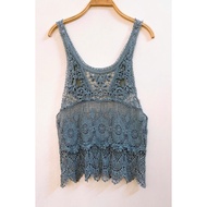 Women's 2 Hand Lace Blouse (Size M)