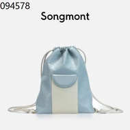 songmont super light backpack female designer new cowhide drawstring bag travel computer