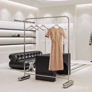 Stainless Steel Clothing Store Shelf Display Rack Display Island j8Live Streaming Room Floor-Standin