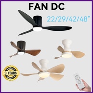 Ceiling Fan With Light New DC Inverter Ceiling Fan Light Bedroom Balcony 22 Inch/42 Inch Ceiling Fan With LED Light