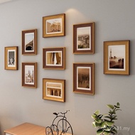 Photo 23cm Photo Frame-Free Decoration Wash Photo Photo Frame Combination Background Wall Hanging Li