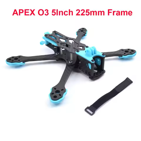 NEW 5Inch 225mm 225 Carbon Fiber FPV 5 Inch Frame Kit with 5.5mm Arm For APEX O3 FPV Freestyle RC Ra