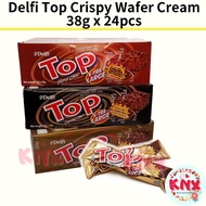 Delfi Top Rice Crispy Wafer Cream 38g x 24pcs