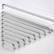 Solid 304 Stainless Steel Cabinet Handle Silver Wardrobe Cabinet Door Handle Drawer Knob Cabinet Kno