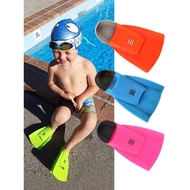 DMC Children's Fins Swimming Dedicated Toddler Soft Silicone Fins Small Free Swimming Toddler Profes