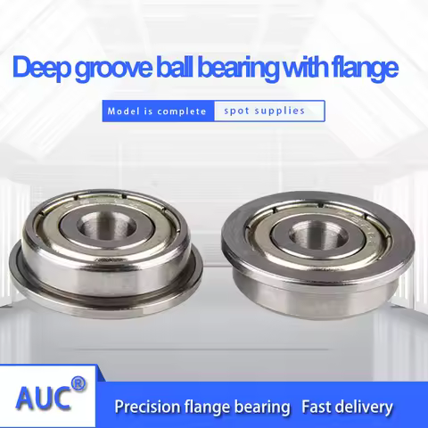 1 PC Deep groove ball bearing with flange f6800 6801 6802 f6803 6804 6805 6806zz