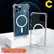 Magnetic Clear Case for IP 13 Mini / 14 Plus / 14 (Support Wireless Charger Magnectic TPU Casing)