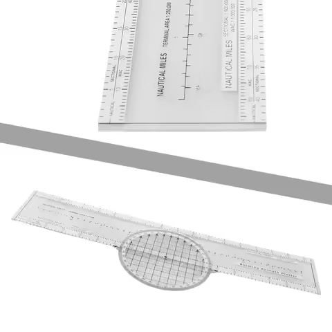 Aviation Plotter Aviation Slide Rule For Pilot Student Accessories Rotating Azimuth Plotter Air Navi