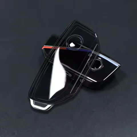 Transparent Soft Tpu Car Key Case Cover Shell Fob For 2023 2024 BMW X1 iX XM X5 X6 X7 i7 Smart Key P