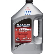 3.78L QUICKSILVER MARINE 2T OIL FOR 2 STROKE OUTBOARD MOTOR by MERCURY MARINE TCW-3 P/N: 92-858022Q01 &amp; 92-858027K01