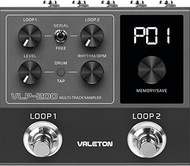 Valeton VLP-200 Multi-Track Sampler - Two full-featured loopers and a variety of drum rhythm pattern