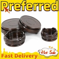 Decoration Base Solid Wood Carving round Rosewood Crafts Teapot Vase Bonsai Buddha Statue Stone Head