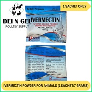 ✷ ➦ ∴ NUTRIVET IVERMECTIN 1% POWDER FOR ANIMALS (1 SACHET)