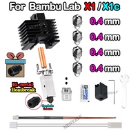 ใExpert Recommendedใ For Bambu Lab X1 Hotend Upgrade 2.0 Version Cht nozzle bambulab Bi Metal Fit Ba