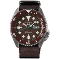 SEIKO 5 SPORT SUPERMAN 5KX BROWN WOODY AUTOMATIC SRPD85K1