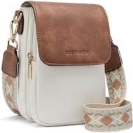 BOSTANTEN Ladies Crossbody Bag Mobile Wallet Leather Wallet Handbag with Card Slot