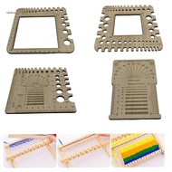 iny Knitting Needle Gauge Square Knitting Tool for Yarns Measuring Tool
