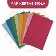 Non-Bone & Colored Reinforced Paper Folder - BIOLA