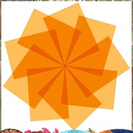 9 Piece Gel Light Filter Lighting Gel Filter for Film,Video,Photo,Stage (Orange)