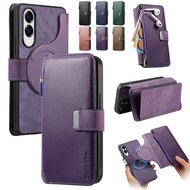 Removable Magnetic Wallet Leather Stand Case Casing Samsung Galaxy A82 A73 A72 A71 A70 A56 A55 A54 A