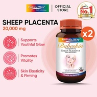 [Bundle of 2] Holistic Way Babeskin - Fresh 20,000mg Sheep Placenta (60 Softgels x 2)