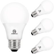 Energetic 60W Equivalent, A19 LED Light Bulb, 3000K Warm White, E26 Medium Base, Non-Dimmable LED Li