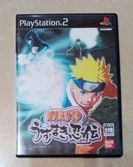 PS2 GAME 日本原版片 火影忍者 漩渦忍傳 