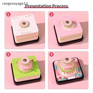 [Range11] Time Piece Calendar 2026 Desk Calendar With LED Light 3D Tear-away Calendar Paper Carving 