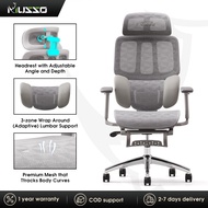 MUSSO H80 CLASS Ergonomic Chair 3D Armrest and Adjustable Headrest Game Chair with Adjustable Back H