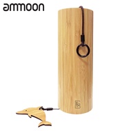 [ammoon]Seek Wind Bamboo Wind Chimes Meditation Chord Windchime Windbell for Outdoor Garden Patio Ho