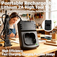 Power Tool Charger Rechargeable Battery Portable High Lithium Battery 2A 16.8V