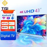 ทีวี 43 นิ้ว ทีวี 32 นิ้ว สมาร์ททีวี โทรทัศน Smart TV LED Android TV 4K UHD Wifi/Youtube/Nexflix Ex รับประกัน 3 ปี