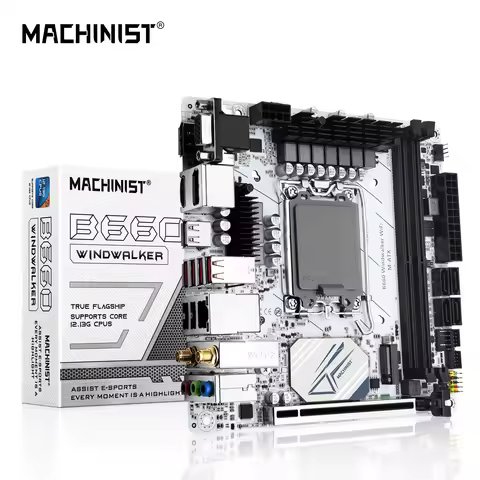MACHINIST B660 Windwalker WIFI Motherboard LGA 1700 Support DDR4 RAM Intel Core i9/i7/i5/i3/Pentium 