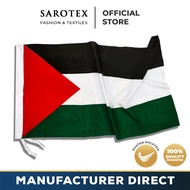 Bendera Palestin Palestine 2FT X 4FT / 2.5FT X 5FT Siap Jahit Lubang Kayu Bendera Palestine Flag
