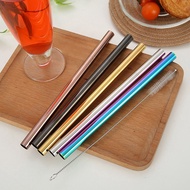 304 Stainless Steel Drinking Straw Pear Straw Eco Metal Straw Multicolor Reusable