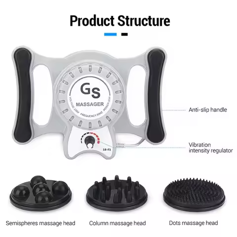 Portable G5 Vibration Slimming Machine High Frequency Muscle Soothing Slimming Massager Fat Reductio
