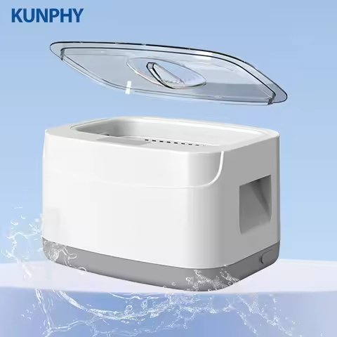 KUNPHY Ultrasonic Cleaner 2.5L Professional Ultrasonic Jewelry Cleaner for Diamond Ring Gold Earring