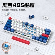 Thunder Wolf Keyboard Mechanical Keyboard Wired Game Office Hot Plug 61-Key Keyboard Separate Keyboa