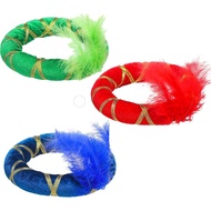 Tigeen 3 Pcs Wise Men Crowns Christmas Costume Nativity King Crown Head Decoration for Three Kings D