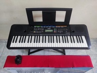 Keyboard YAMAHA PSR-E253 plus meja (Bekas)