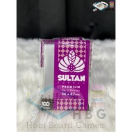 Sultan Supply 100 Micron 56X87mm Premium Card Sleeves (Amethyst)