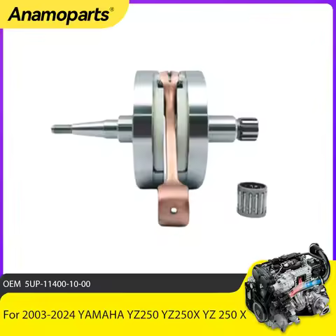 motor Parts crankshaft assembly Fits For YAMAHA YZ250 YZ250X YZ 250 X 249 CC 2003-2024 5UP-11400-10-