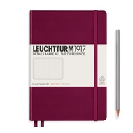 LEUCHTTURM1917 Hardcover Notebook Port Red สมุดโน๊ต LEUCHTTURM1917 ปกแข็ง สีแดงเข้ม