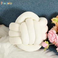 [Predolo] Knot Pillow Ball Handmade Decoration Soft Aesthetic Round Throw Pillow Cushion