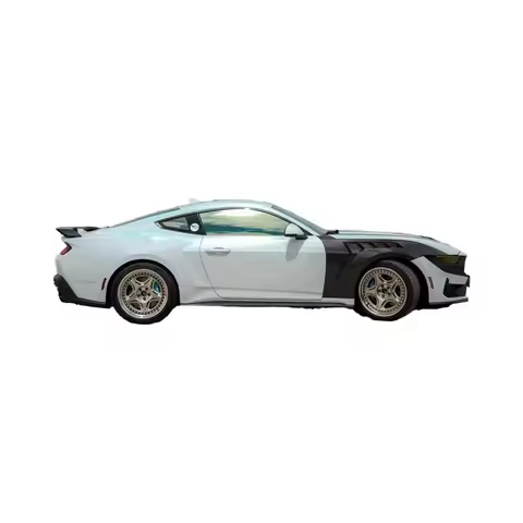 FOR Ford Mustang Body Kit Mustang Upgrade GTD Style Carbon Fiber Perforated s