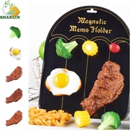 SHANLIN Simulation Kitchen Toy, Western Food Pretend Play Simulation Steak Model, Poached Egg Corn S