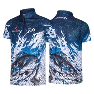 【Ready Stock】Baju Pancing Daiwa Fishing clothes Shirt Jacket Tops Anti-UV Breathable Jersey long-sleeve suits HOODIES